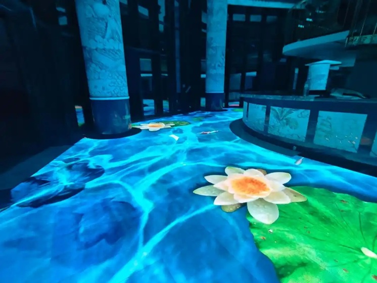 Ali lahko odrski LED Floor Tile Display interaktivno zazna brez odlašanja?